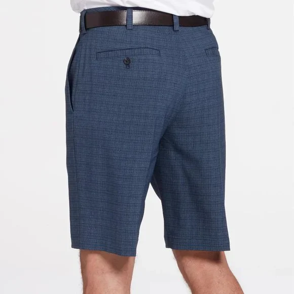 NWT Walter Hagen Men's Perfect 11 Tonal Plaid 10" Golf Shorts - Picture 2 of 4